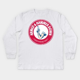 Armed & Hammer Down Kids Long Sleeve T-Shirt